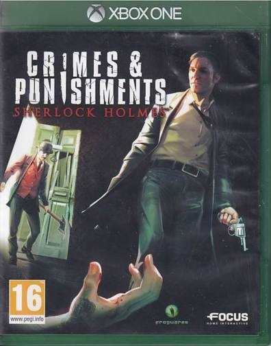 Crimes & Punishment - Sherlock Holmes - Xbox One Spil (A-Grade) (Genbrug)